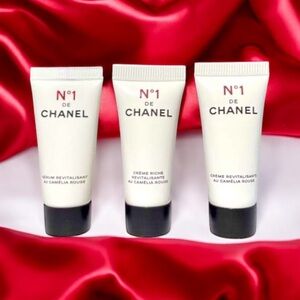 1 N°1 DE CHANEL SERUM REVITALISANTE + 2 CRÈME RICHE REVITALISANTE / .17fl oz x 3